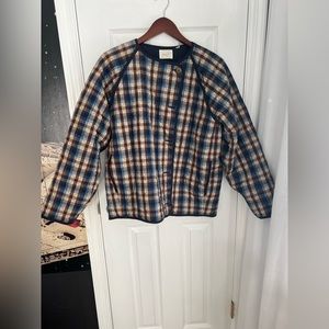 Doen quilted jacket coat medium